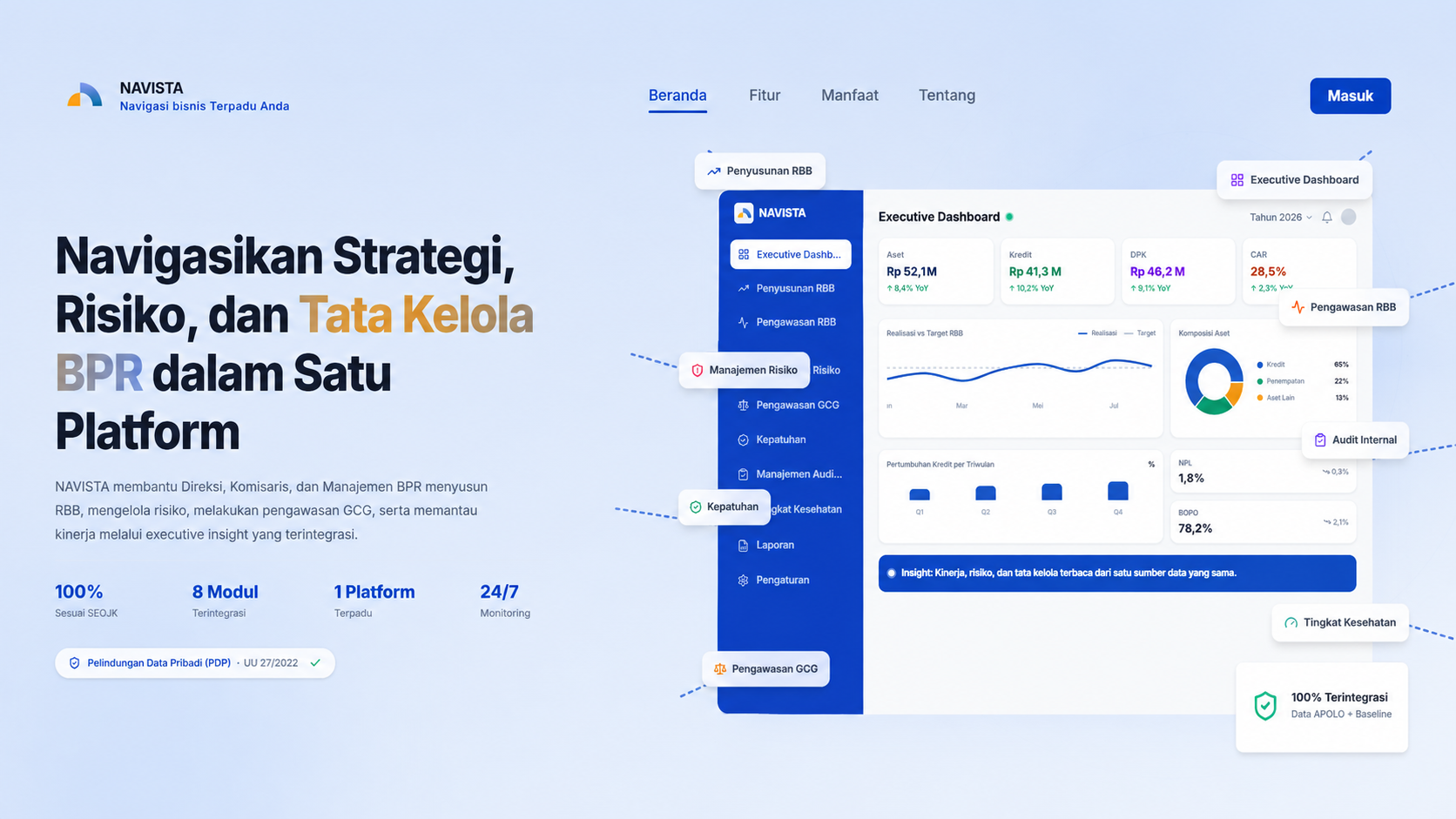 Navista Landing Page