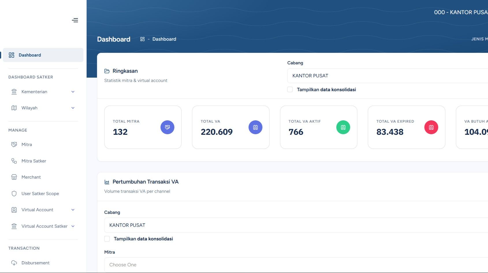 Virtual Account Management Systems