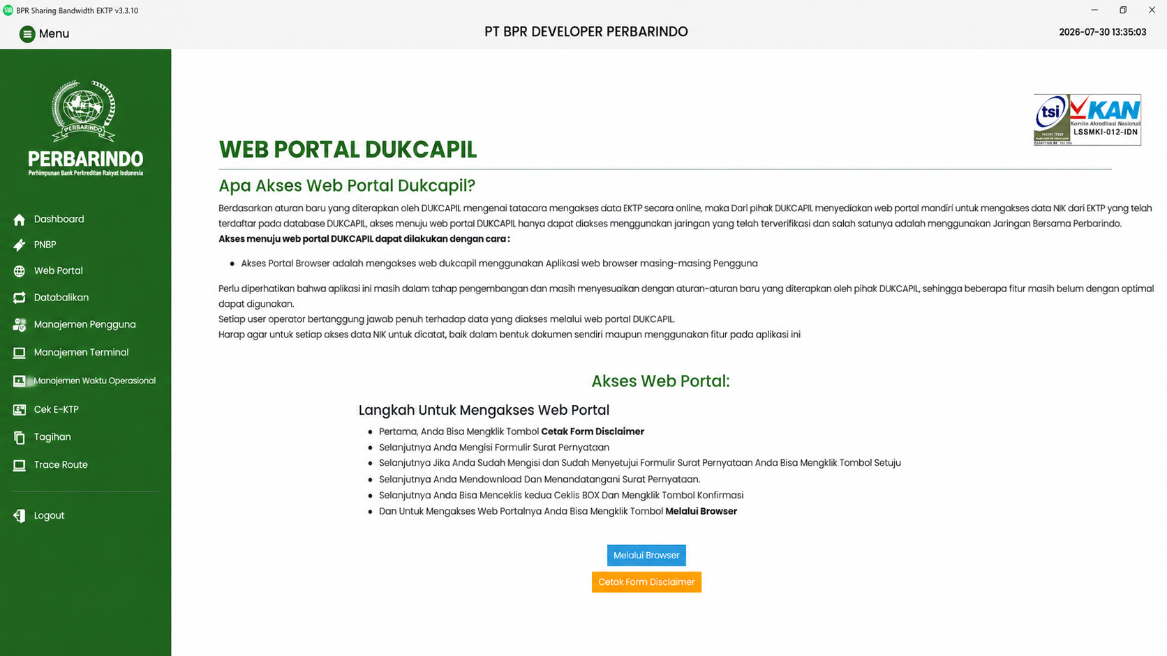 Web Portal